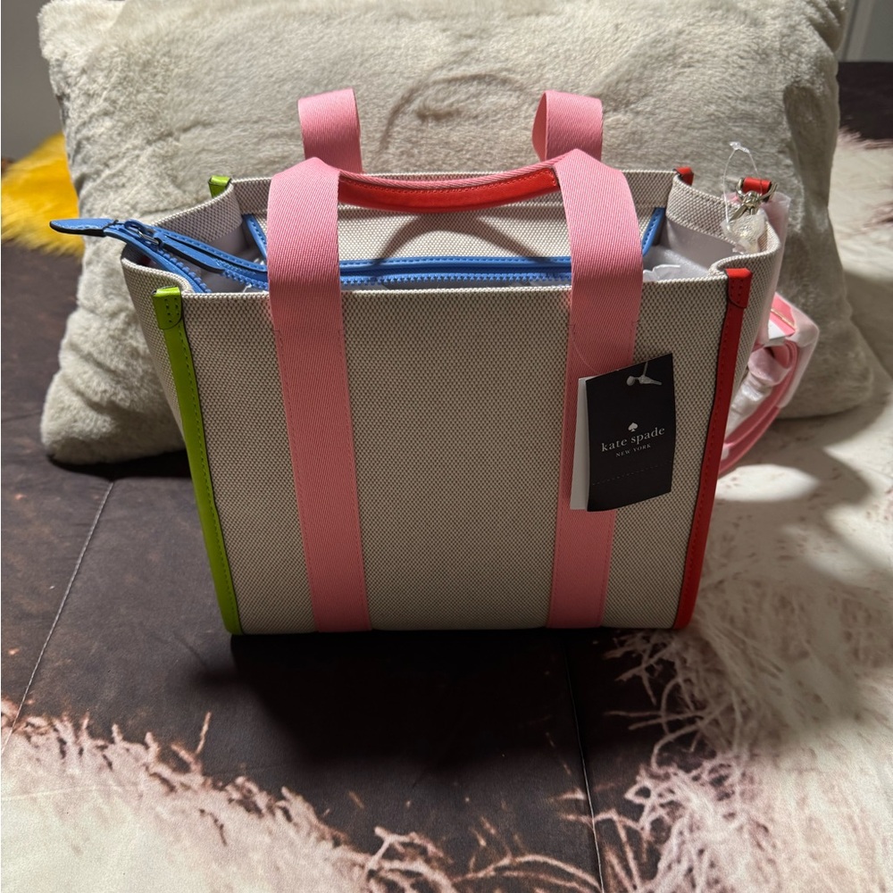 Brand New kate spade Multicolor Tote Bag - Picture 2 of 5